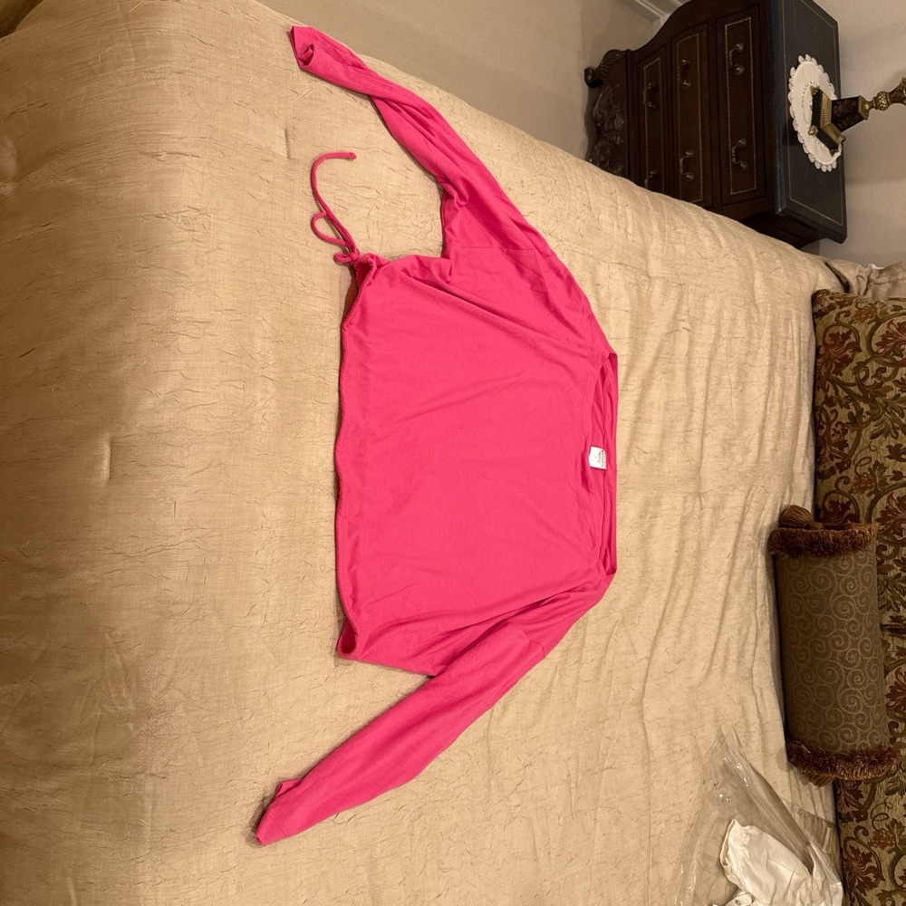 Athleta Vibrant Pink Top